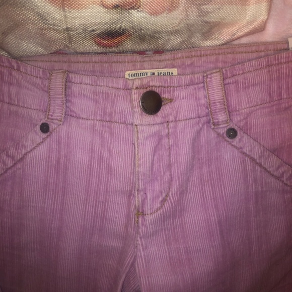Just in Like New Tommy Hilfiger Pale Purple Corduroy Pants and Jacket set - Picture 4 of 7